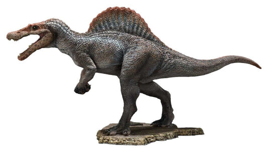Prime 1 Studio Jurassic Park III Spinosaurus 1/38 statue on a textured earthen base