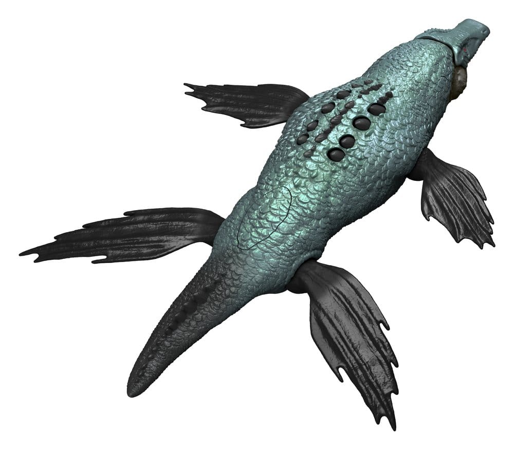 Jurassic World Gigantic Thrashers Liopleurodon viewed from above showing its four flippers