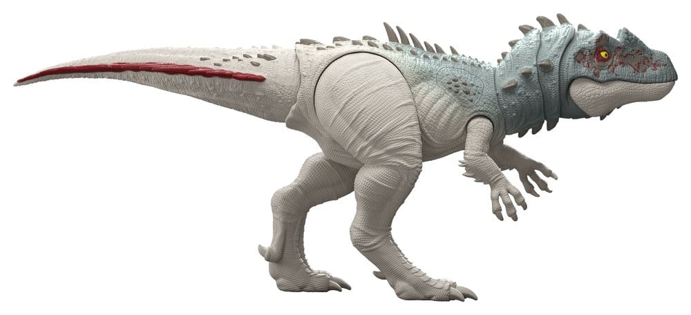 Mattel Jurassic World Survival Gigantic Thrashers Torvosaurus figure, left side view