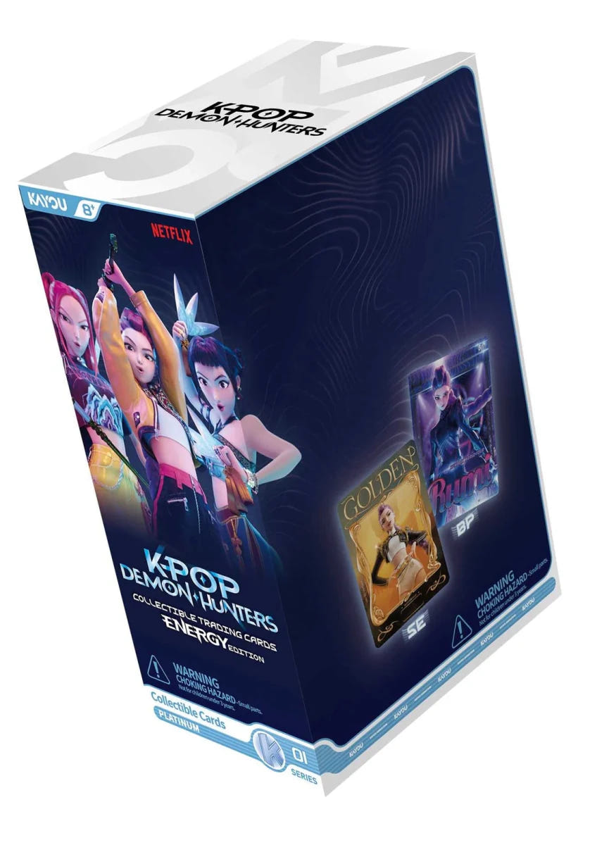 K-Pop Demon Hunters Collectible Trading Cards Energy Edition Box - Loaded Dice