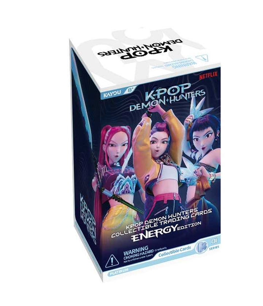 K-Pop Demon Hunters Collectible Trading Cards Energy Edition Box board game box