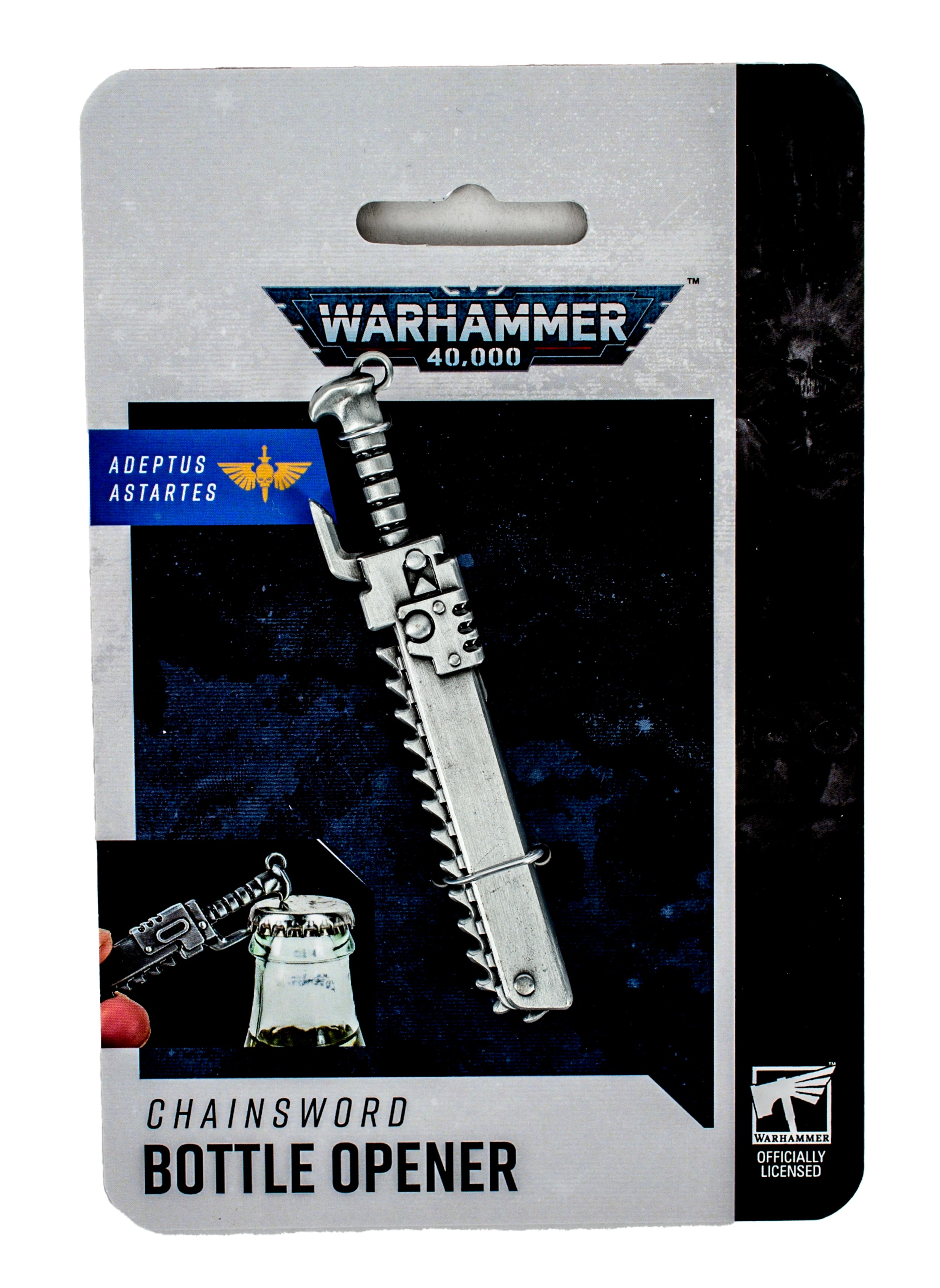 Warhammer 40,000: Adeptus Astartes Chainsword Bottle Opener [PRE ORDER] - Loaded Dice