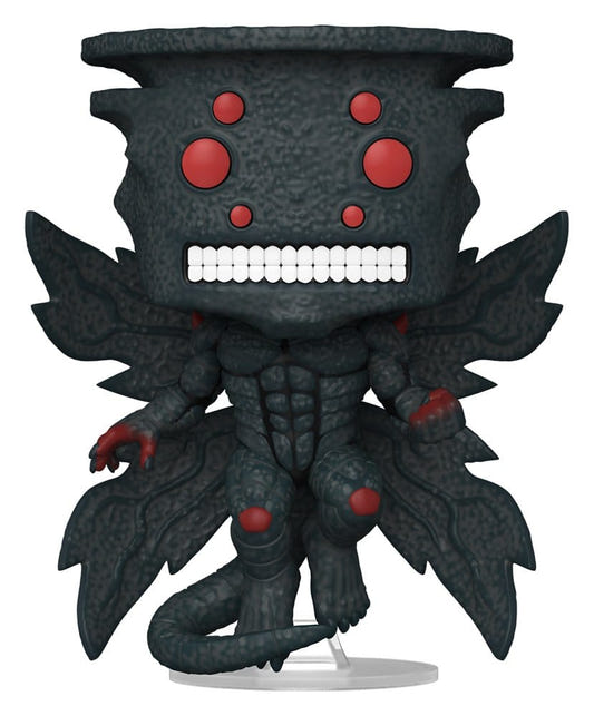 Funko Pop! Animation Kaiju No. 9 vinyl figure from Kaiju No. 8, dark winged creature with red spots