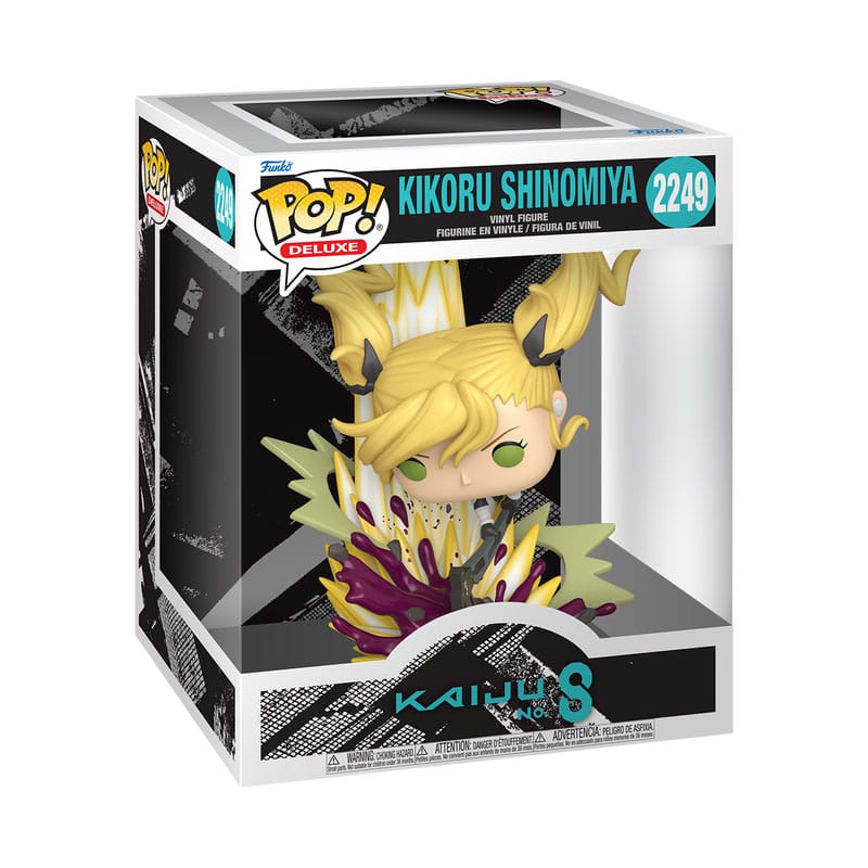 Kikoru Shinomiya (Axe Slam) Funko POP! Deluxe figure in its Kaiju No. 8 window box