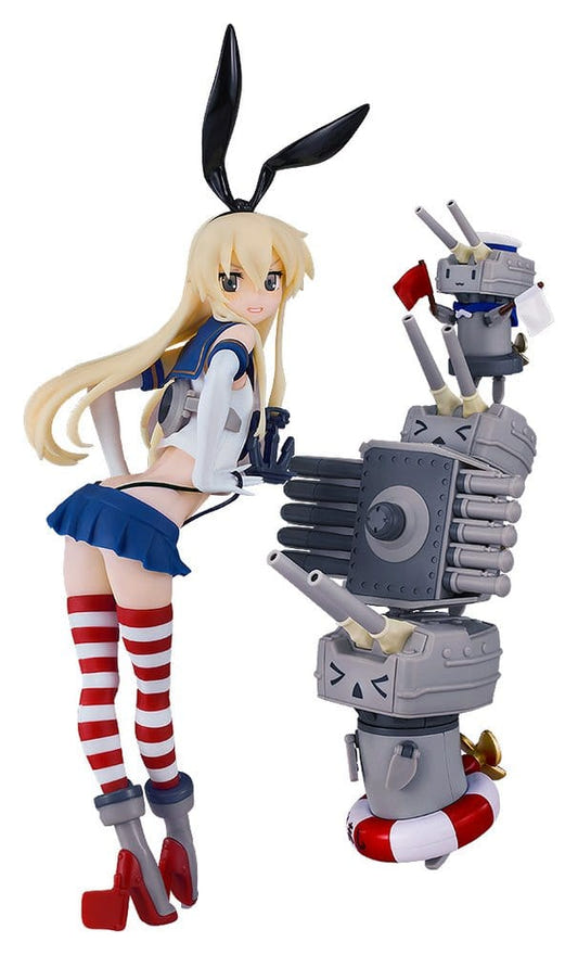 Good Smile Company KanColle Shimakaze plastic model kit, assembled, with Rensouhou-chan turrets