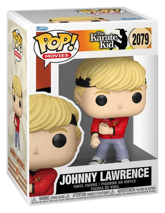 The Karate Kid Funko Pop! Johnny Lawrence 2079 vinyl figure in its window box