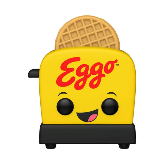 Funko Pop! Ad Icons Kellogg's Eggo waffle in a smiling yellow toaster vinyl figure