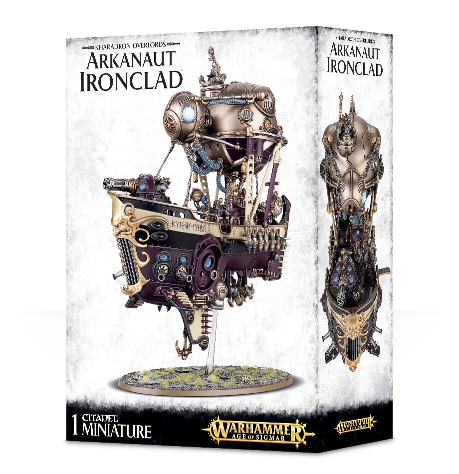 Games Workshop Age of Sigmar Kharadron Overlords Arkanaut Ironclad box front
