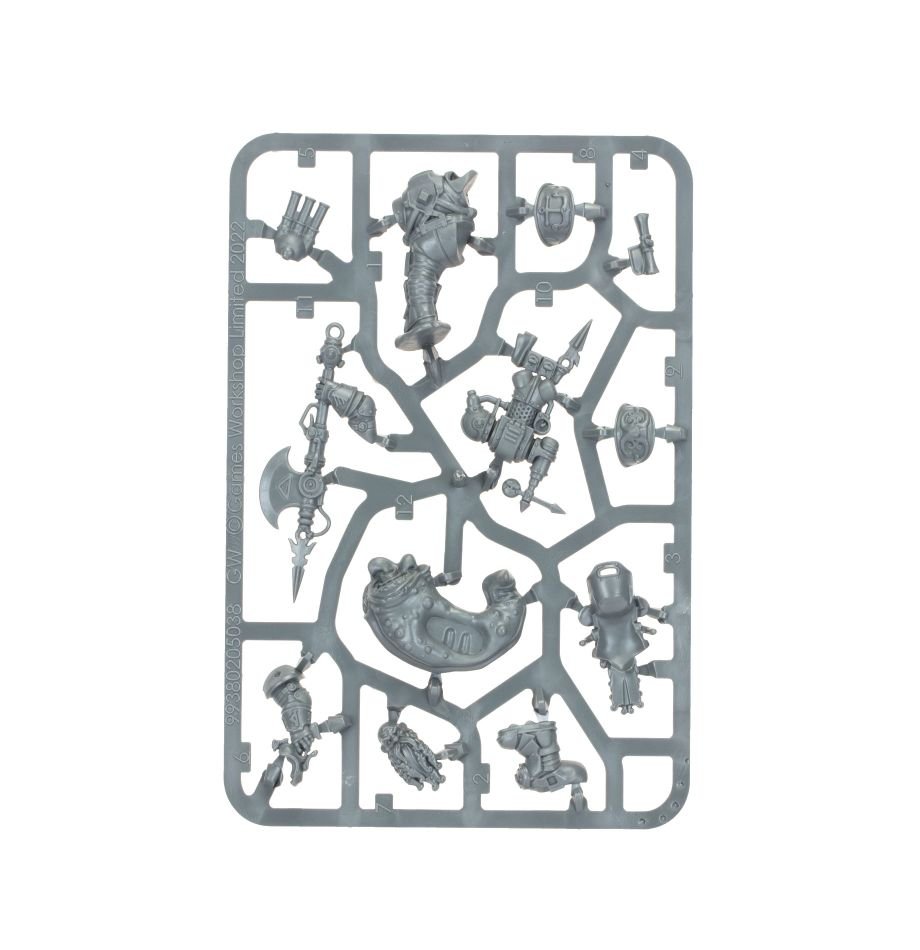 Kharadron Overlords: Drekki's Privateers sprue contents - Loaded Dice