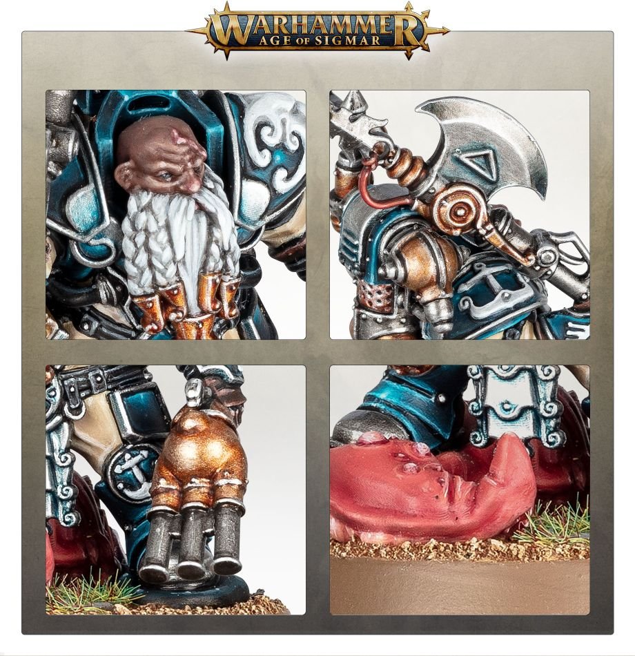 Kharadron Overlords: Drekki's Privateers model detail - Loaded Dice