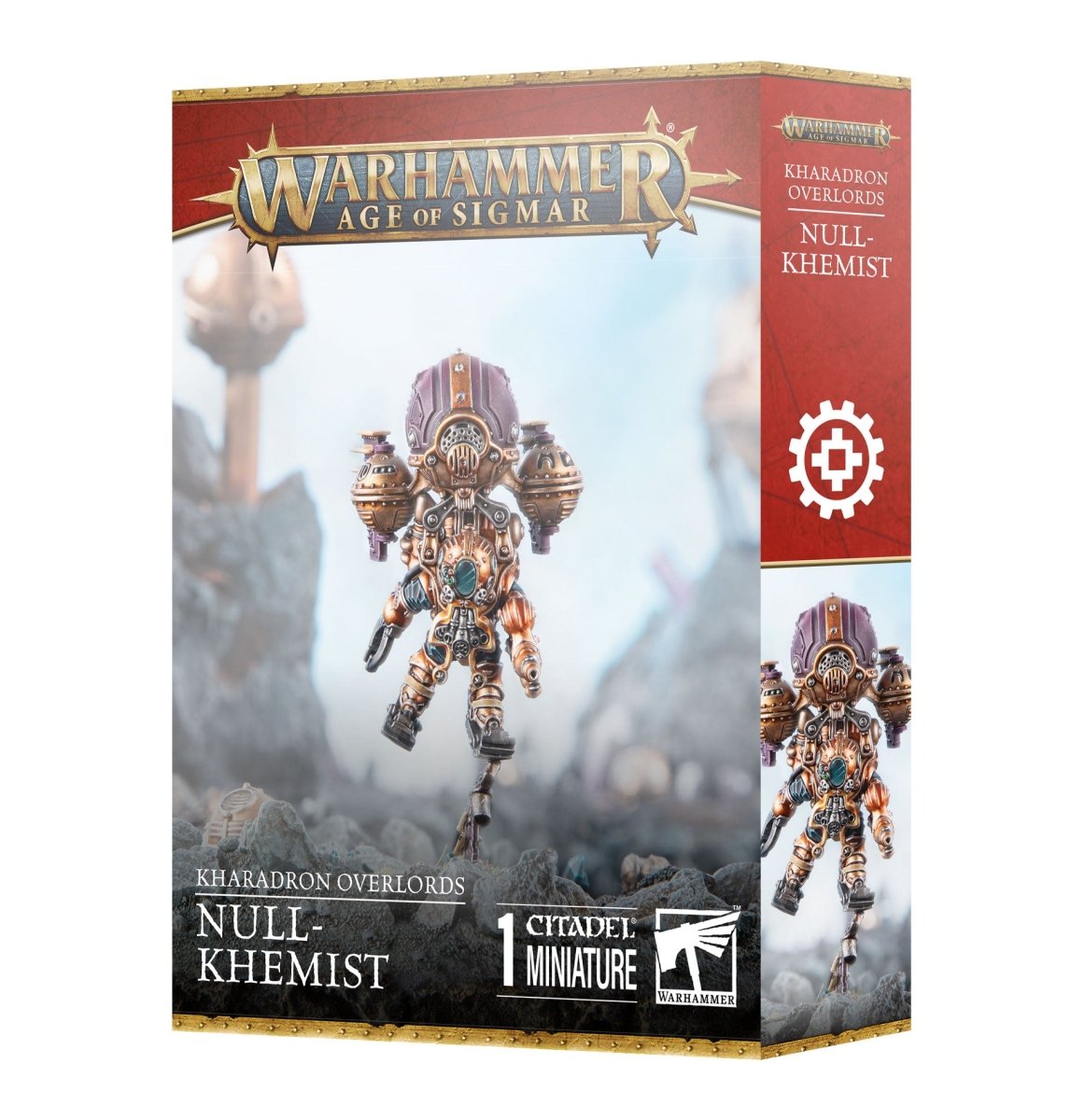 Games Workshop Kharadron Overlords Null-Khemist box front, Warhammer Age of Sigmar
