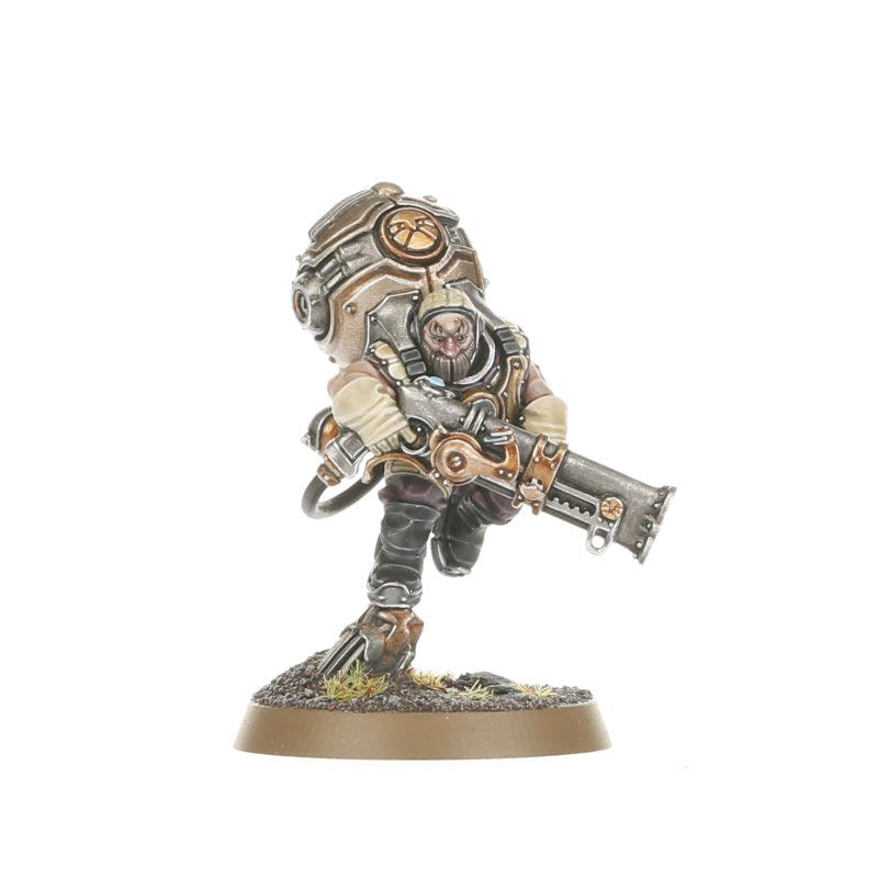 Painted Vongrim Harpoon Crew member with a harpoon gun