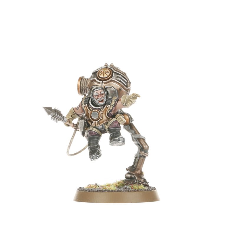 Kharadron Overlords: Vongrim Harpoon Crew painted miniature - Loaded Dice