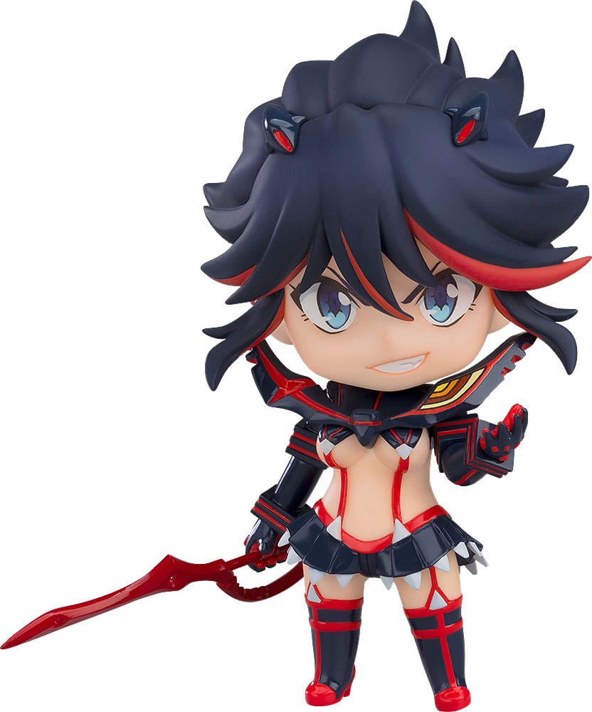 Good Smile Company Kill la Kill Ryuko Matoi Nendoroid with red Scissor Blade, on white