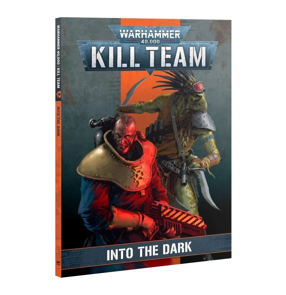 Warhammer 40,000 Kill Team Codex: Into the Dark book cover by Games Workshop