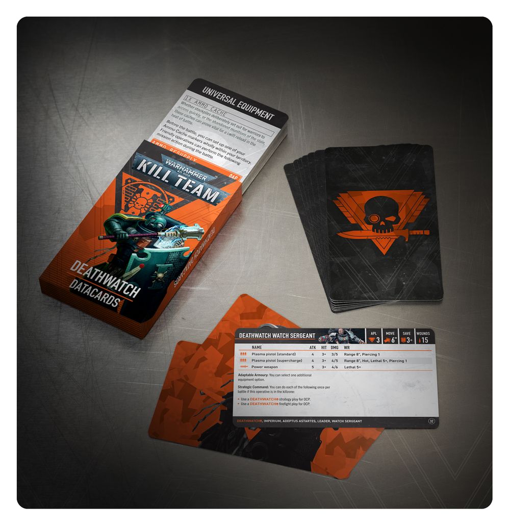 Kill Team Datacards: Deathwatch - Loaded Dice