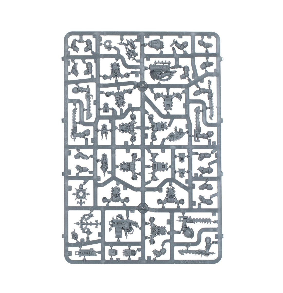 Kill Team Nemesis Claw unpainted plastic sprue, frame 3 of 5