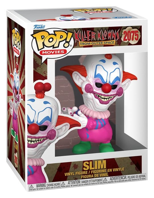 Killer Klowns from Outer Space Funko POP! Movies 2075 Slim vinyl figure in its window display box