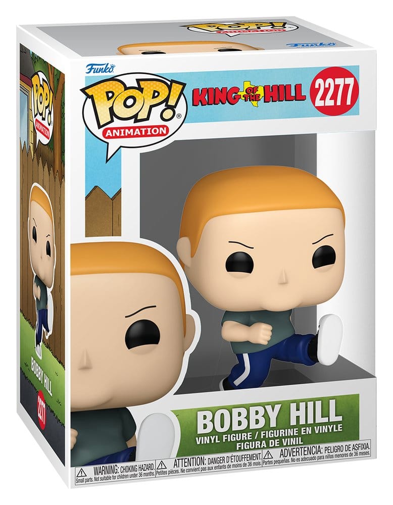 Bobby Hill Funko POP! Animation vinyl figure in its King of the Hill box, number 2277