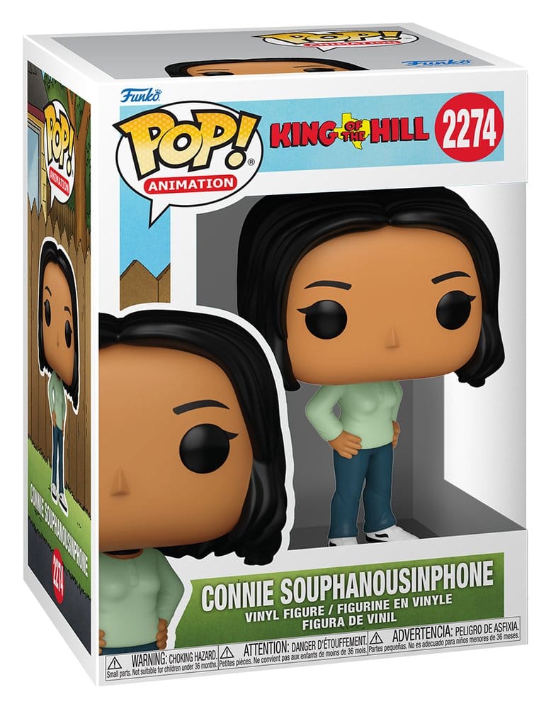Connie Souphanousinphone Funko POP! figure in its King of the Hill box, number 2274