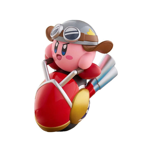 Kirby Pop Up Parade Wheelie Rider Ver. figure with goggles helmet riding a red Wheelie bike