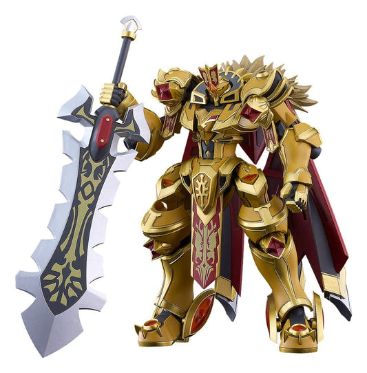 Knight's & Magic Goldleo Moderoid plastic model kit with long sword, front view