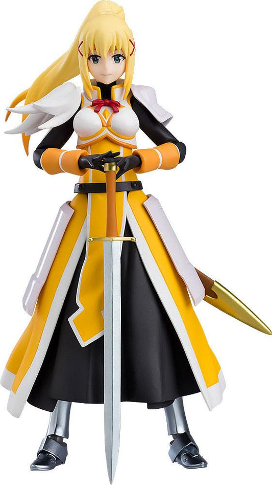 Max Factory figma Darkness from KonoSuba: Legend of Crimson with sword planted before her