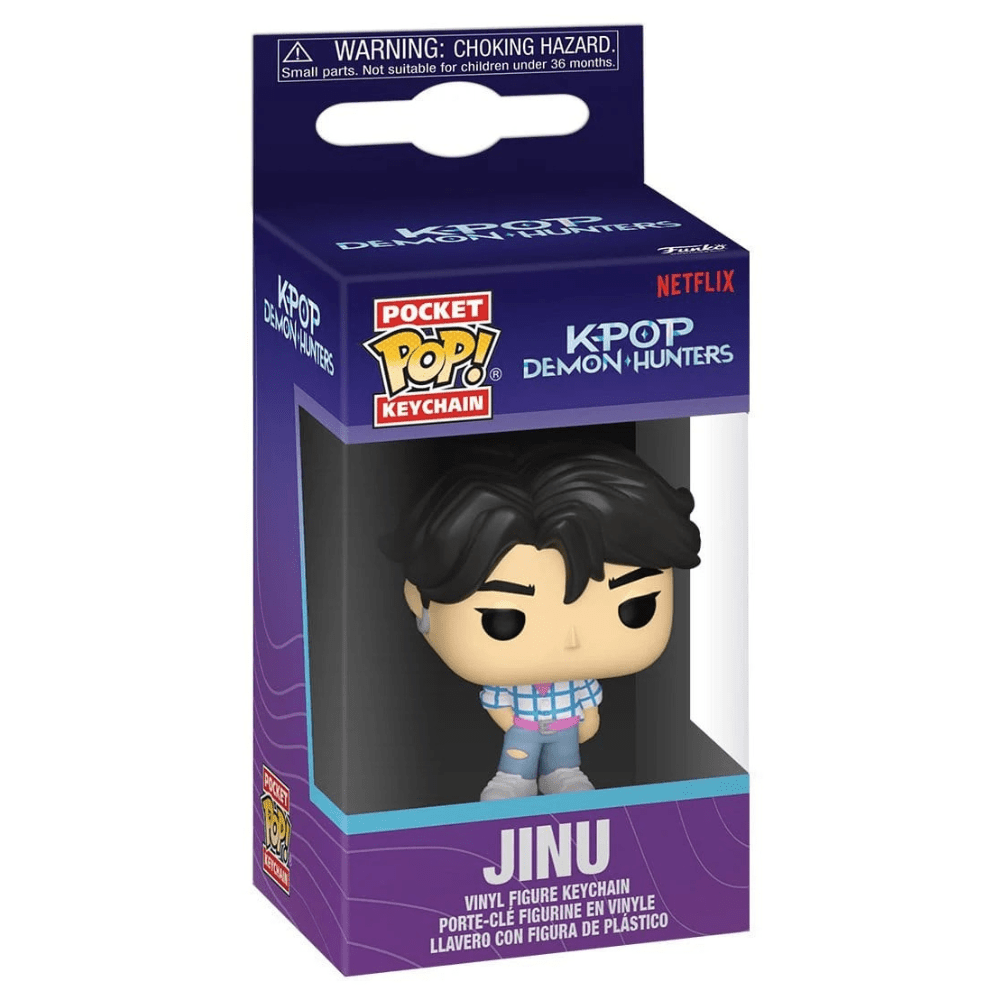 KPop Demon Hunters Funko POP! 4cm Jinu Keychain - Loaded Dice
