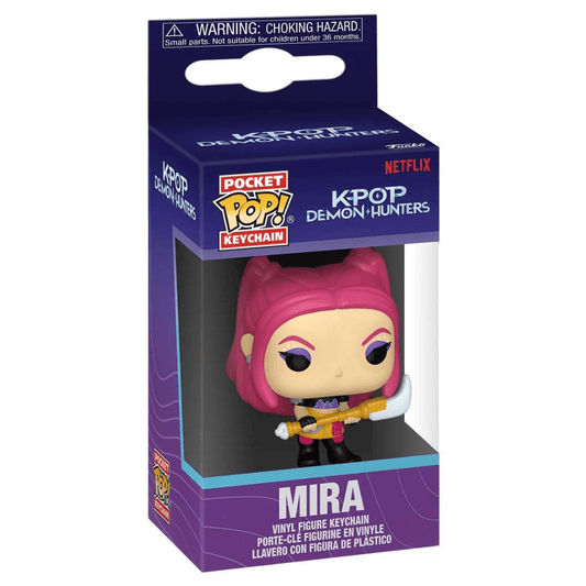 KPop Demon Hunters Funko POP! 4cm Mira Keychain - Loaded Dice