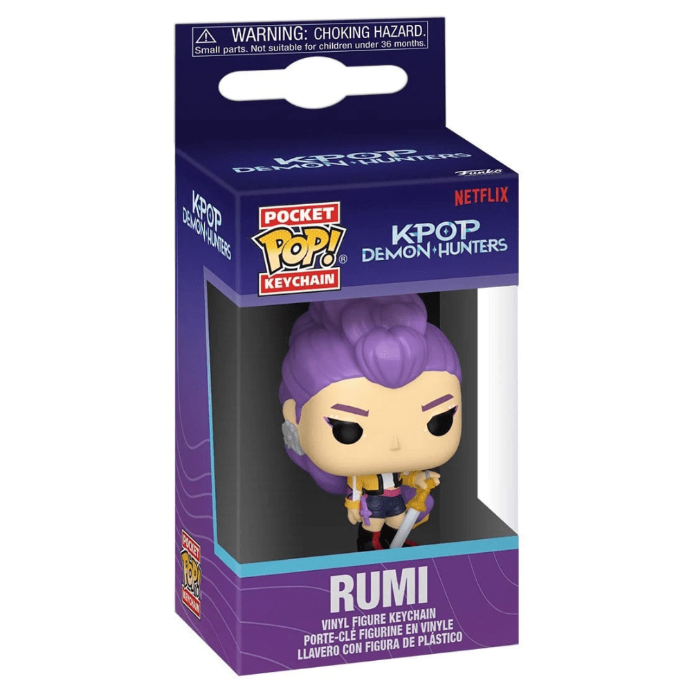KPop Demon Hunters Funko POP! 4cm Rumi Keychain - Loaded Dice