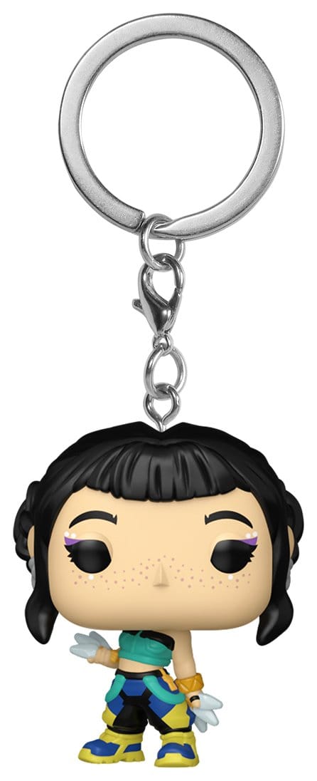 KPop Demon Hunters Funko POP! 4cm Zoey Keychain - Loaded Dice
