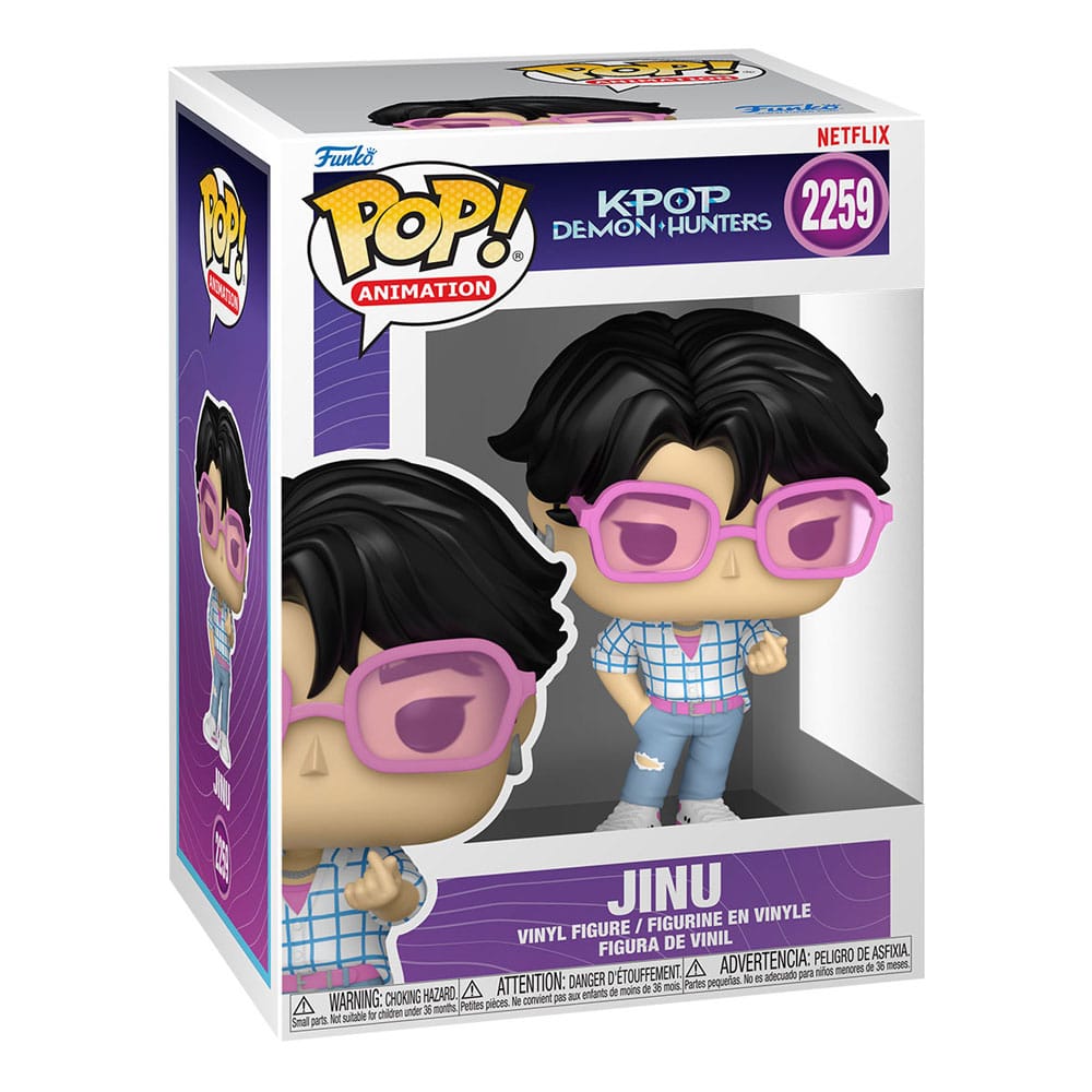 Funko POP! Animation KPop Demon Hunters Jinu 2259 vinyl figure in window box