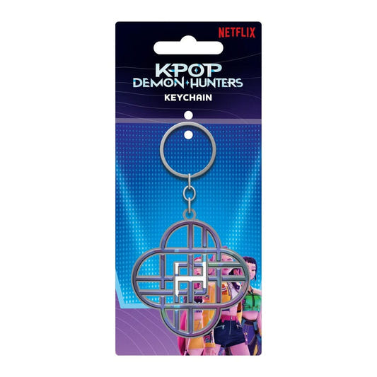KPop Demon Hunters Metal Keychain Huntrix - Loaded Dice