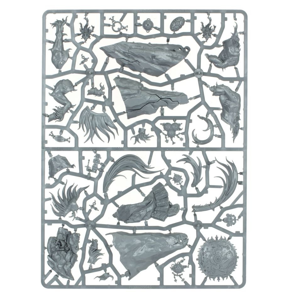 Kragnos, The End of Empires sprue contents - Loaded Dice