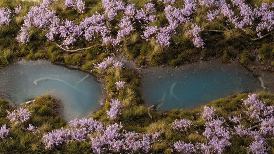 Gamers Grass - Lavender Flowers - Loaded Dice