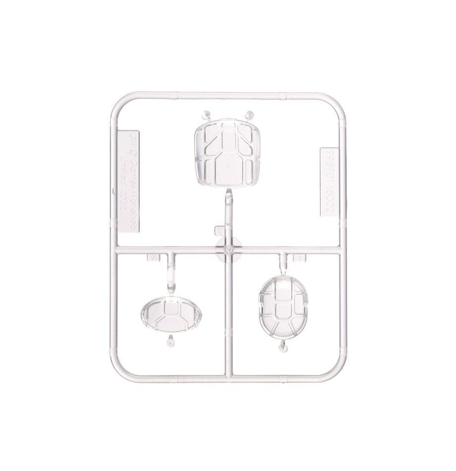 Leagues of Votann Sagitaur clear plastic sprue with windscreen and canopy parts