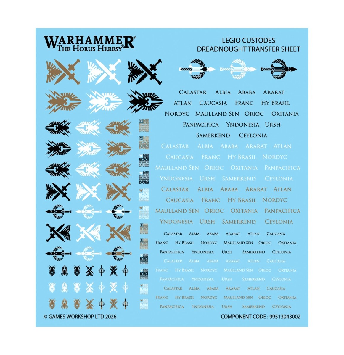 Legio Custodes: Support Battle Group