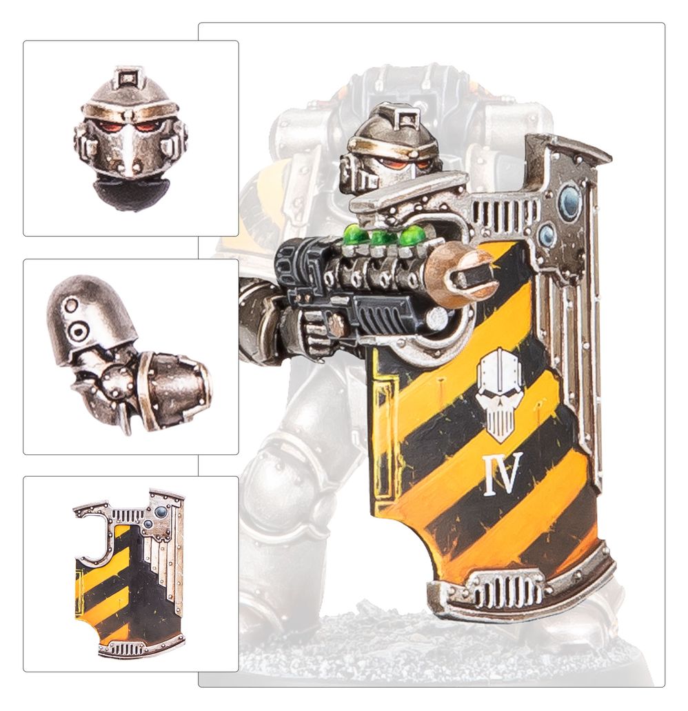 Legiones Astartes: Breacher Squad Upgrade Set - Loaded Dice