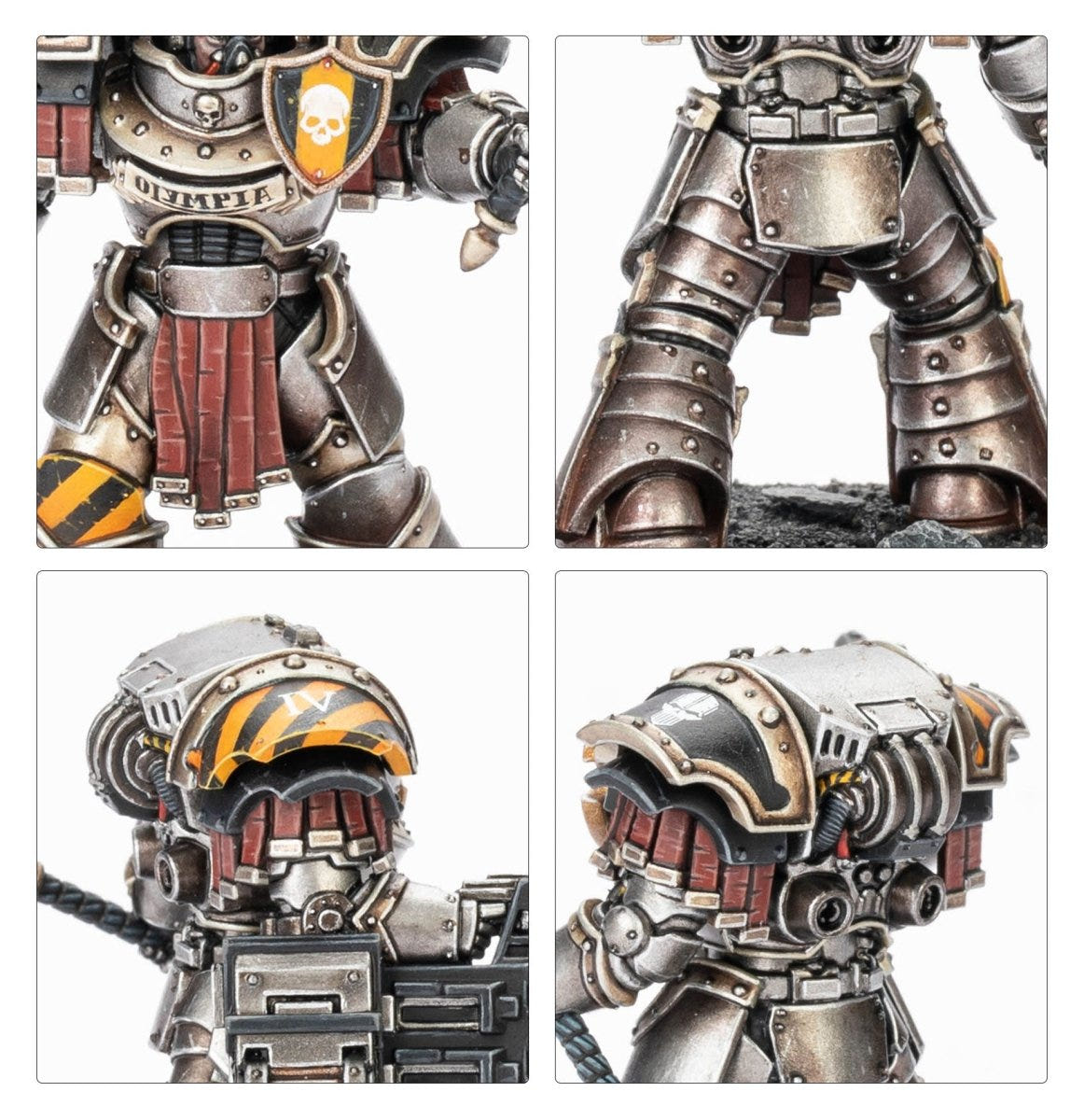 Legiones Astartes: Cataphractii Terminators with Volkite Chargers & Power Fists