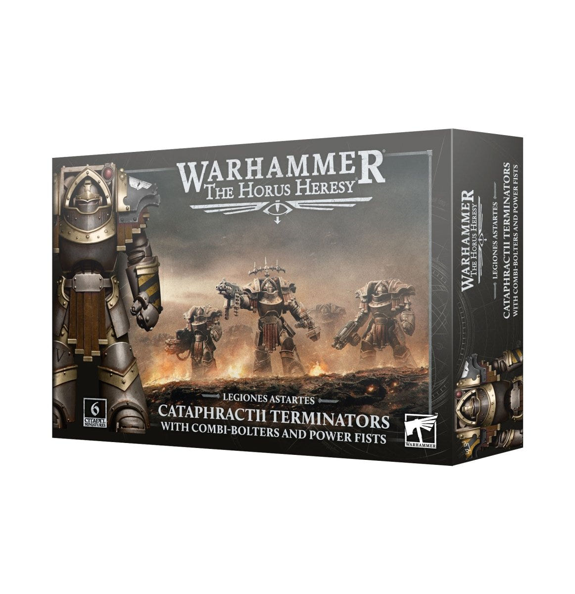 Legiones Astartes: Cataphractii Terminators with Volkite Chargers & Power Fists - Loaded Dice