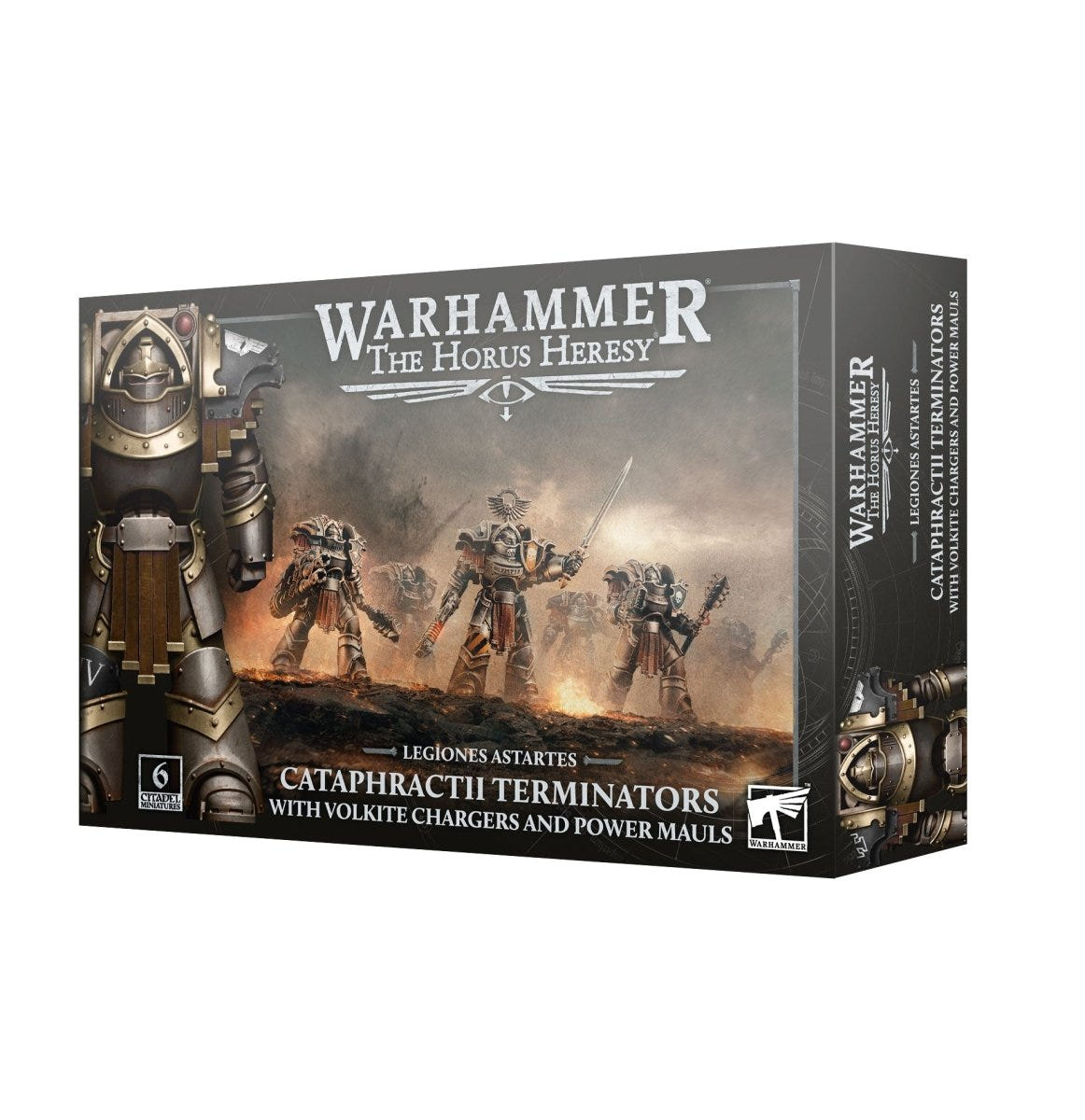 Legiones Astartes: Cataphractii Terminators with Volkite Chargers & Power Fists