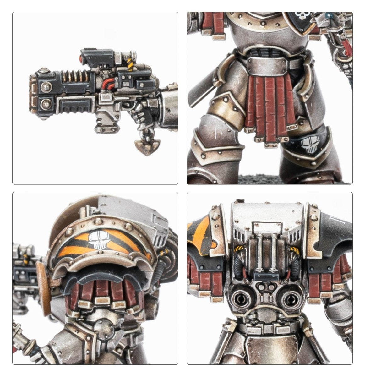 Legiones Astartes: Cataphractii Terminators with Volkite Chargers & Power Fists