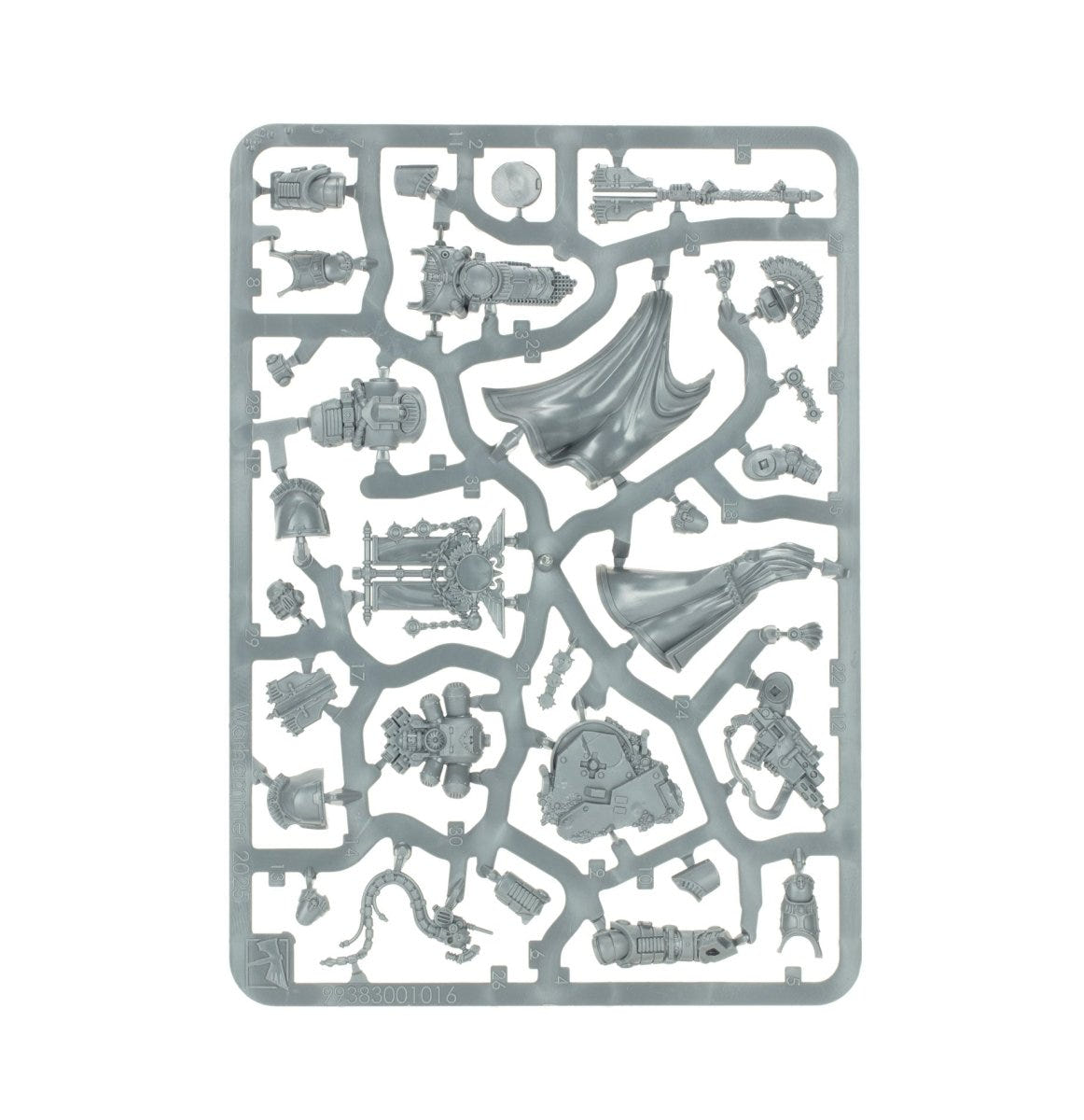 Legiones Astartes Centurion with Power Maul unpainted plastic sprue, frame 1 of 1