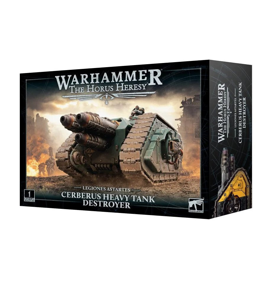 Games Workshop Horus Heresy Legiones Astartes Cerberus Heavy Tank Destroyer box front