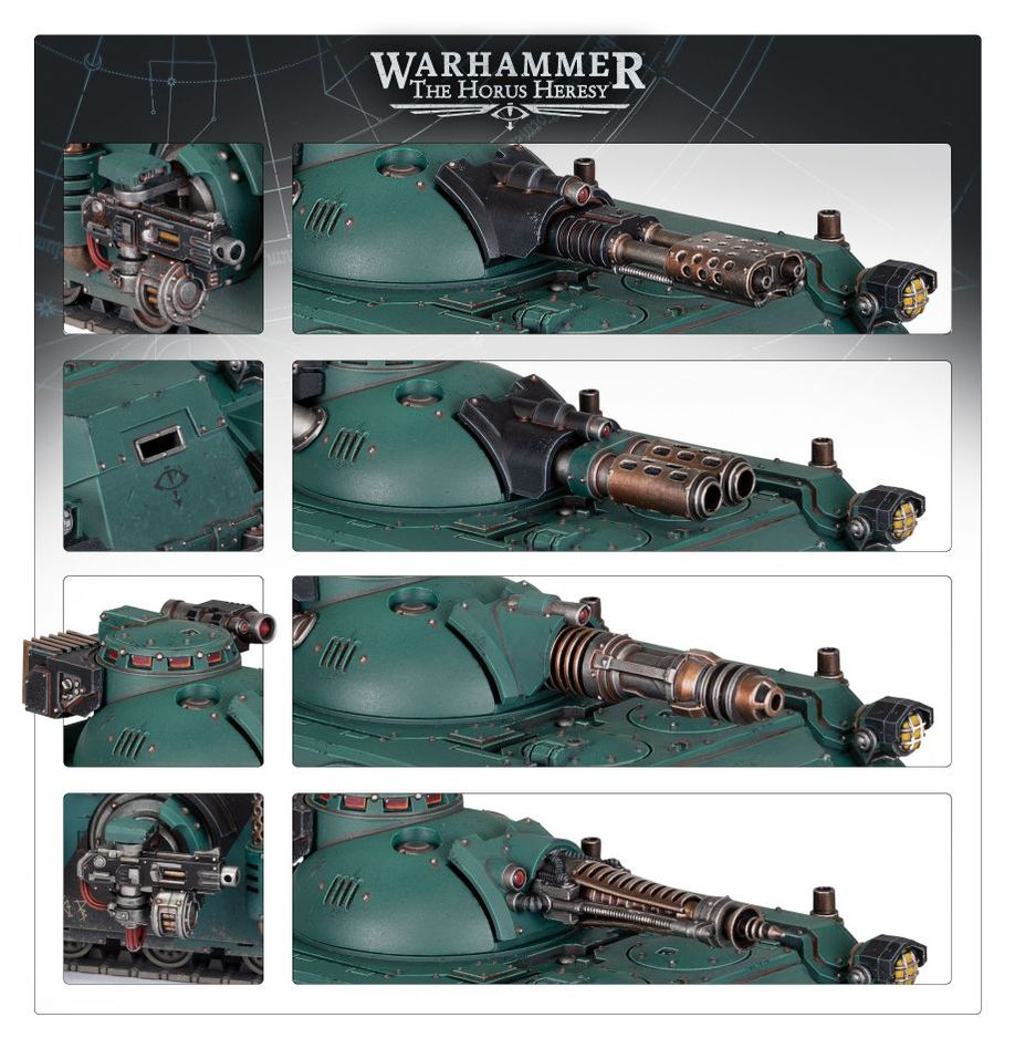 Legiones Astartes: Deimos Pattern Predator Battle Tank - Loaded Dice