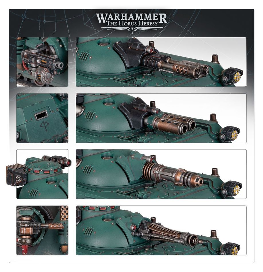 Legiones Astartes: Deimos Pattern Predator Support Tank - Loaded Dice