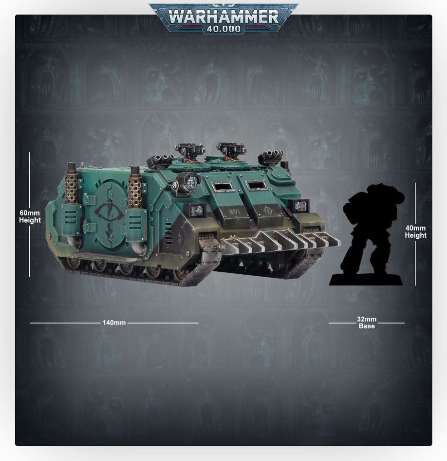 Legiones Astartes: Deimos Pattern Rhino - Loaded Dice