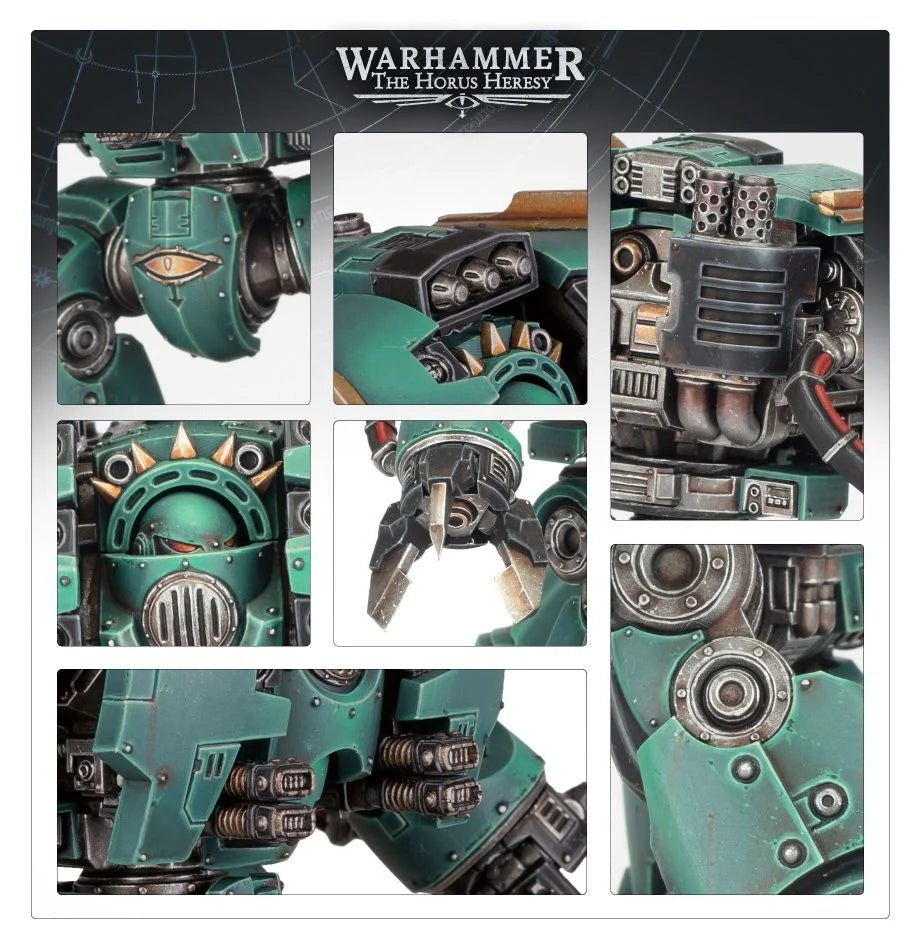 Legiones Astartes: Leviathan Siege Dreadnought With Claws / Drills - Loaded Dice
