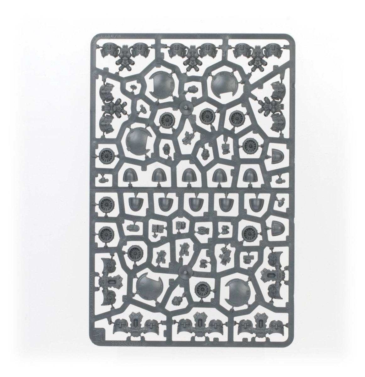 Legiones Astartes MkII Assault Squad unpainted plastic sprue, frame 1 of 2