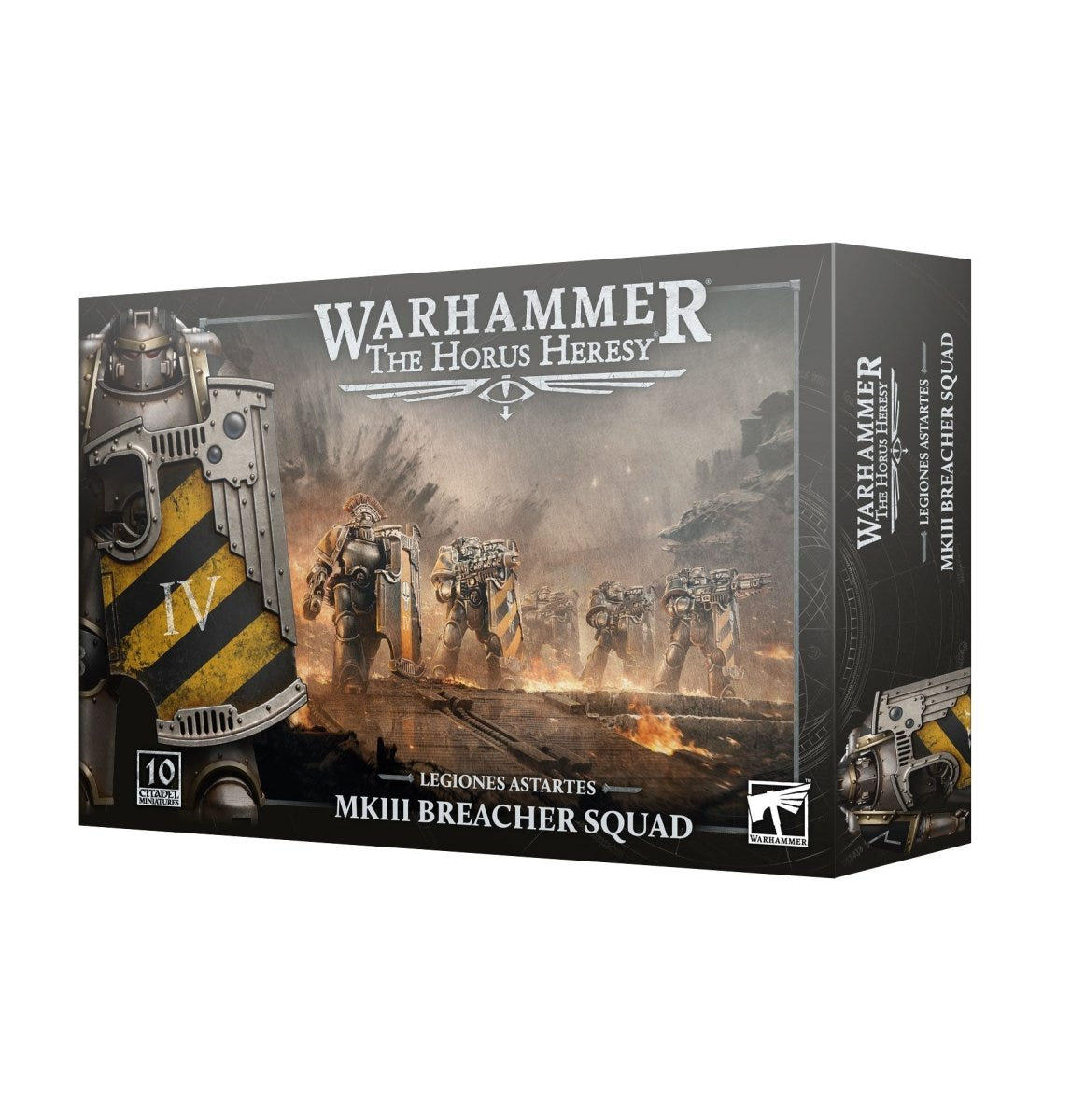 Legiones Astartes MkIII Breacher Squad box front, Games Workshop The Horus Heresy